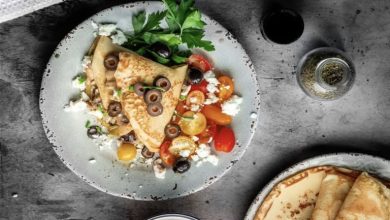 طرز تهیه کرپ مرغ و ذرت برای تغذیه دانش آموزان