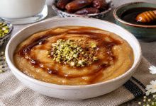 طرز تهیه کاچی شیر؛ دسر سنتی و ساده با شیره خرما