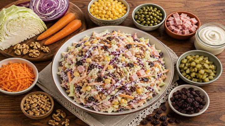 نکات و فوتوفن های طرز تهیه سالاد اندونزی با کشمش نکات و فوتوفن های طرز تهیه سالاد اندونزی با کشمش